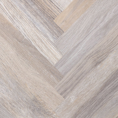 Wood Herringbone Wallpaper